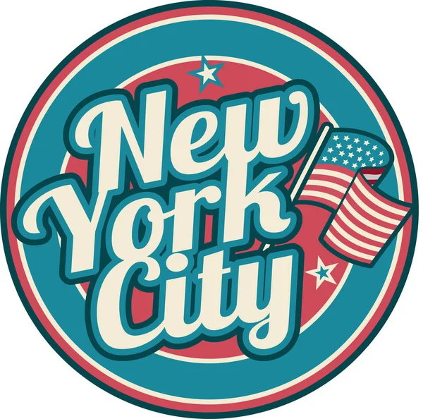 Símbolo de Nueva York — Vector de stock