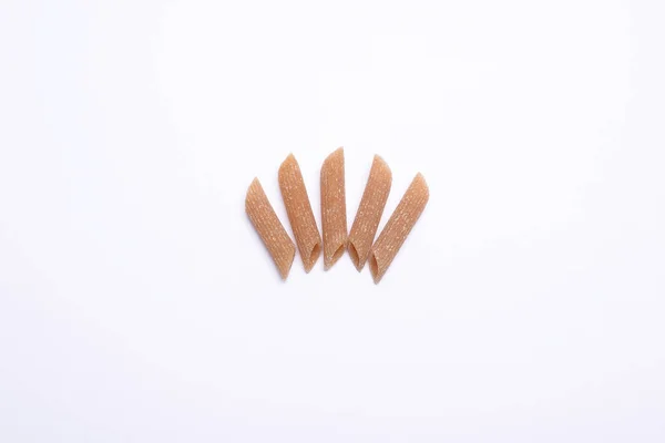 Trigo inteiro bronze pasta desenhada — Fotografia de Stock