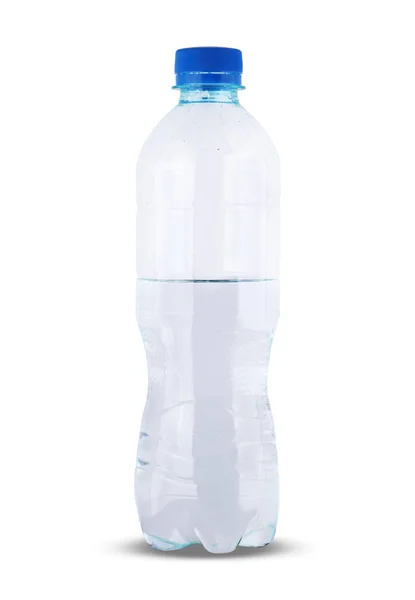 ミネラルウォーター付きの小さなプラスチックボトル — ストック写真