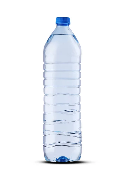 Grote plastic fles met mineraalwater — Stockfoto