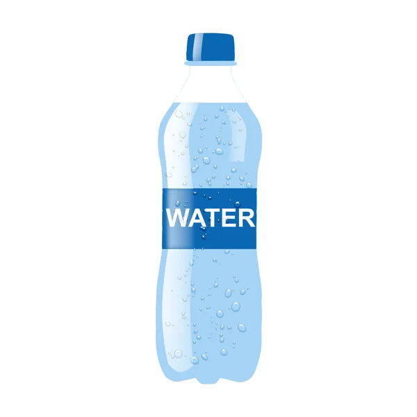 Plastikowa butelka z wodą — Zdjęcie stockowe