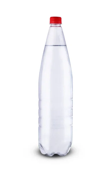 Большая пластиковая бутылка с минеральной водой — стоковое фото