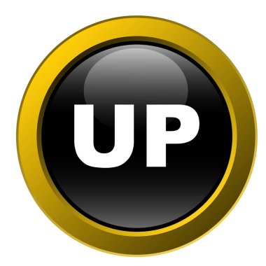 siyah düğme yukarı