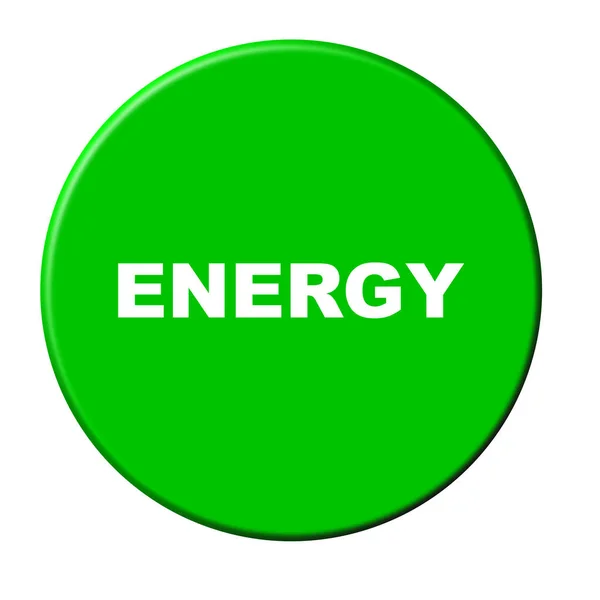 Green energy sign — Stock Photo, Image