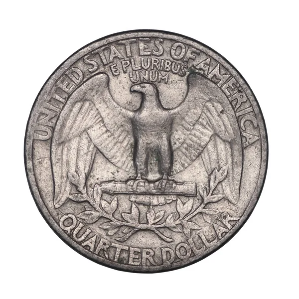 Amerikanska kvartsdollar mynt från 1965 — Stockfoto