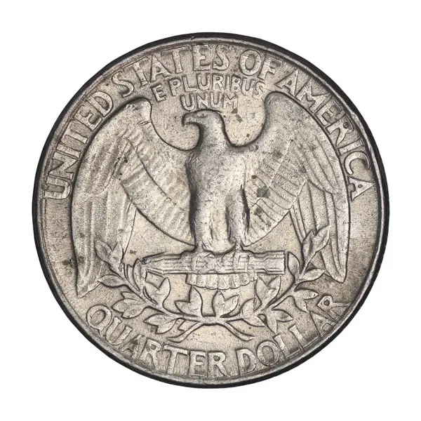 Amerikanska kvartsdollar mynt från 1992 — Stockfoto