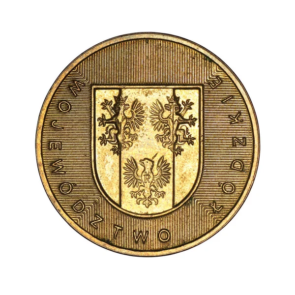 Polská pamětní mince z roku 2004 — Stock fotografie