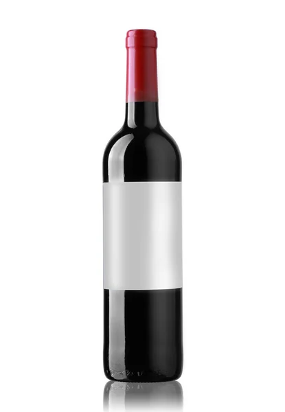 Botella de vino sin abrir completa — Foto de Stock