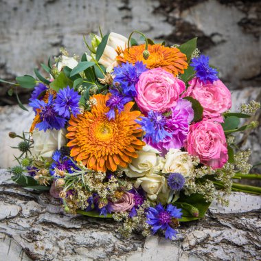 Sonbahar gelini buket