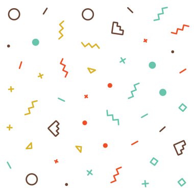 Vektör geometrik kusursuz desen