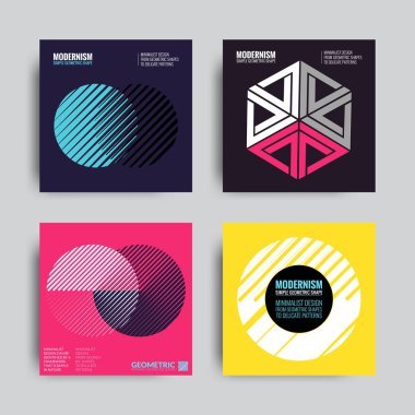 Soyut posterler sanat grafik arka planlar