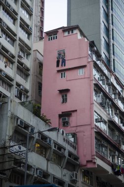 Hong Kong 'da eski bir daire.