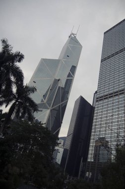 Modern ofis binaları şehir merkezinde