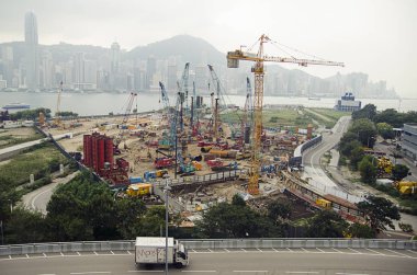 Şehrin büyük ölçekli inşaat