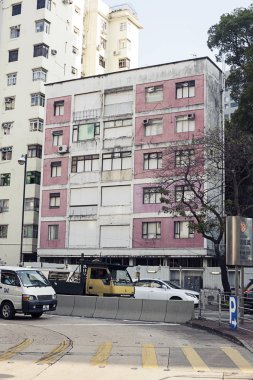 Hong Kong 'da eski bir daire.