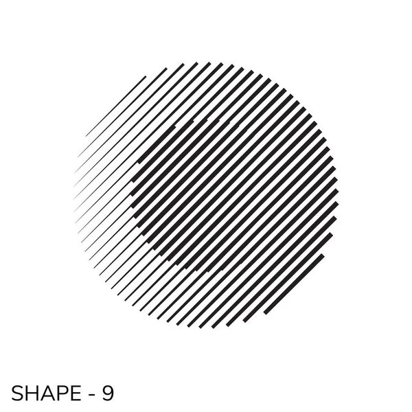 単純な幾何学的形状 — ストックベクタ