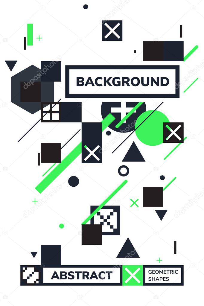 Simple Geometric Backgrounds Universal Template For Your Design