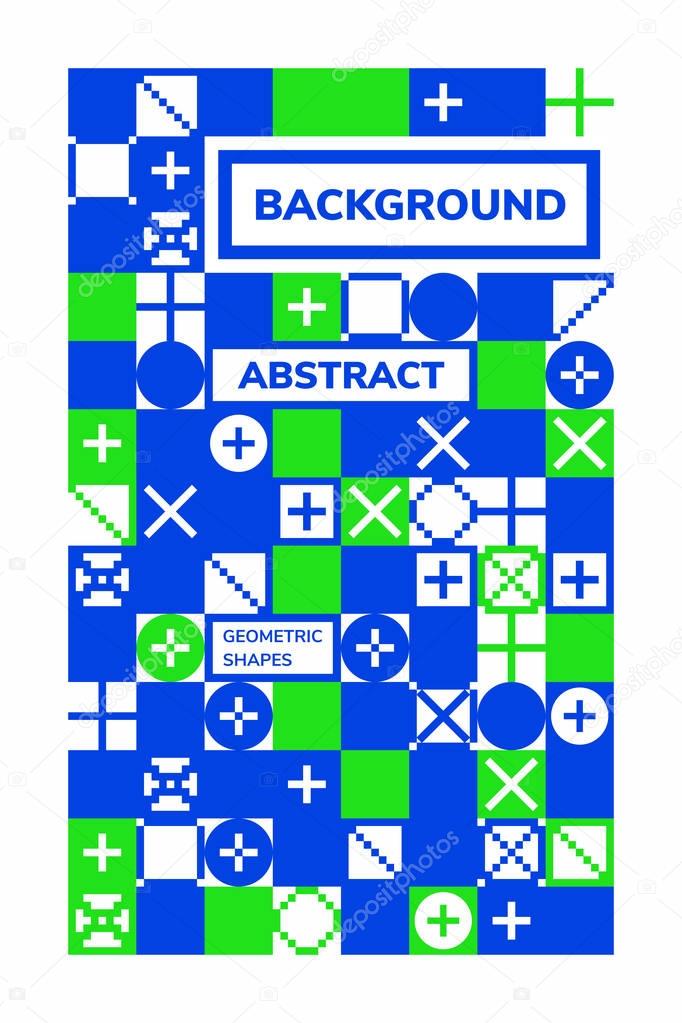 Simple Geometric Backgrounds Universal Template For Your Design