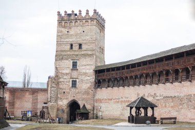Lutsk Ukrayna eski Lubart kale alanı