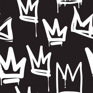 Dikişsiz desen grafiti