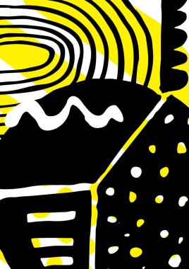 Basit dekoratif el yapımı arka plan