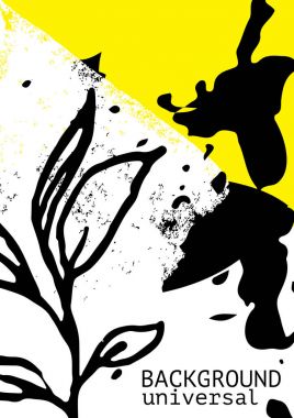 Basit dekoratif el yapımı arka plan