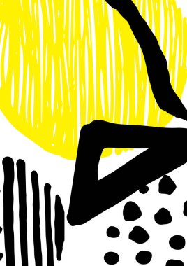 Basit dekoratif el yapımı arka plan