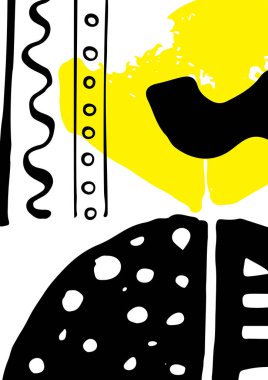 Basit dekoratif el yapımı arka plan