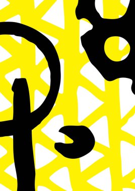 Basit dekoratif el yapımı arka plan