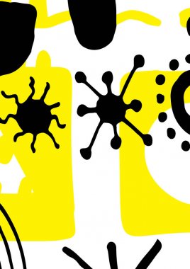 Basit dekoratif el yapımı arka plan