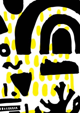 Basit dekoratif el yapımı arka plan