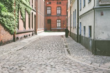 Polonya Wroclaw şehir mimarisi