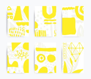 Dekoratif el yapımı arka kümesi 