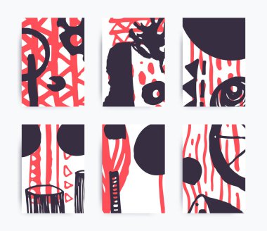 Dekoratif el yapımı arka kümesi 