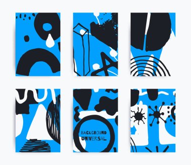 Dekoratif el yapımı arka kümesi 