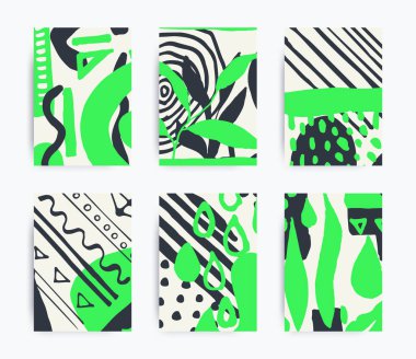 Dekoratif el yapımı arka kümesi 