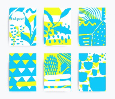 Dekoratif el yapımı arka kümesi 