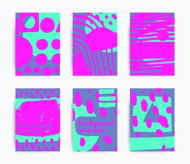 Dekoratif el yapımı arka kümesi 