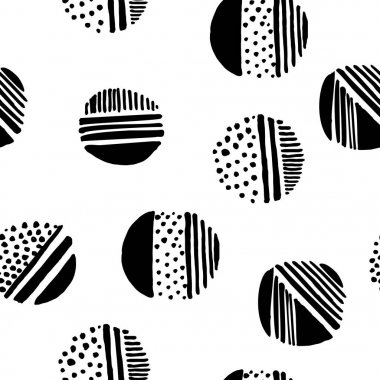 Basit şık seamless modeli el yapımı