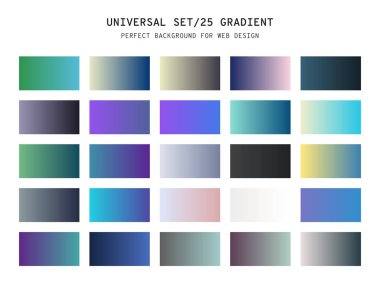 Evrensel degrade arka plan tasarımı için