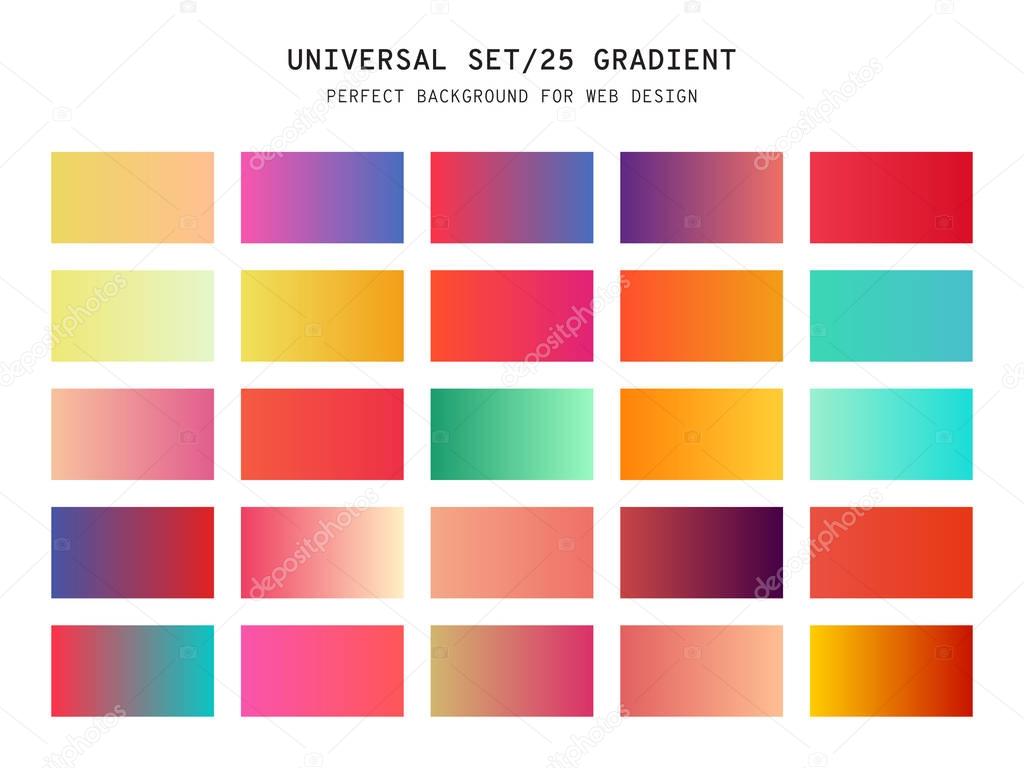 Universal gradient background for design