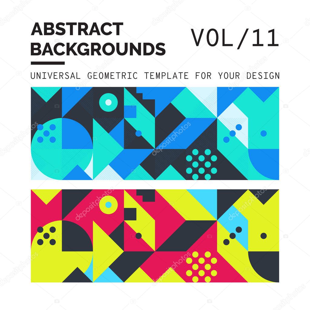 Abstract Geometric Backgrounds