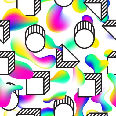 Sıvı renk seamless modeli modern 