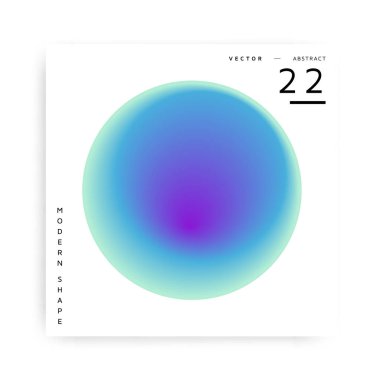 Modern renkli tasarlamak vektör şekli