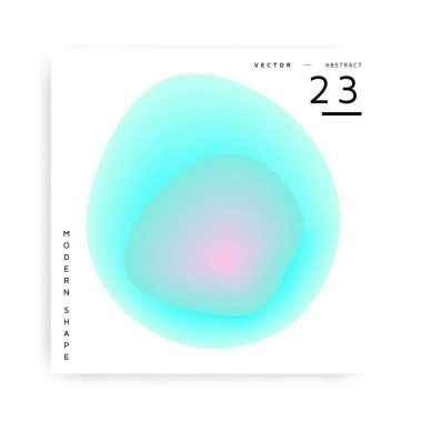 Modern renkli tasarlamak vektör şekli