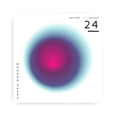 Modern renkli tasarlamak vektör şekli