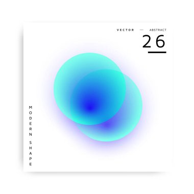 Modern renkli tasarlamak vektör şekli