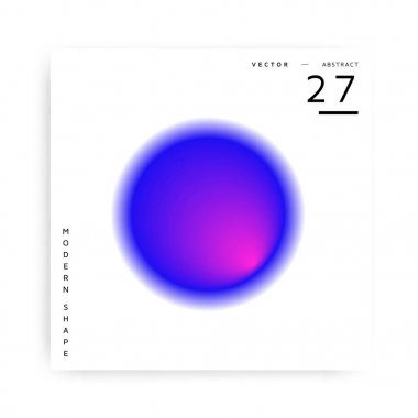 Modern renkli tasarlamak vektör şekli