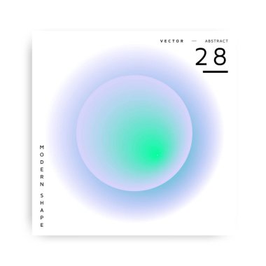 Modern renkli tasarlamak vektör şekli