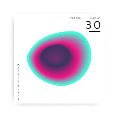 Modern renkli tasarlamak vektör şekli